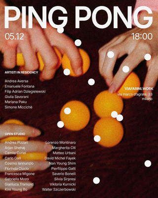 Viafarini Open Studio, Ping Pong