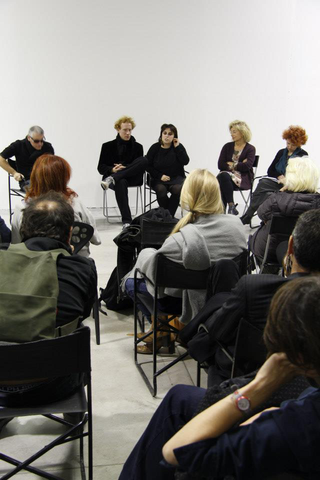 Marinella Senatore, ROSAS, Conversazione a Viafarini tra l'artista Marinella Senatore, Anna Detheridge, Gabi Scardi e Marco Scotini
