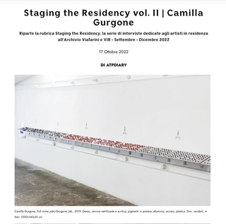 Camilla Gurgone, 17 ottobre 2022