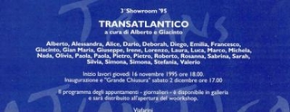 Invito Transatlantico, a cura di Alberto Garutti