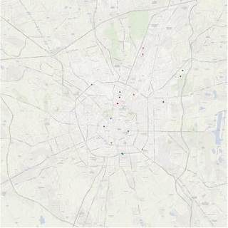 Ploting the Urban Body - Mappa dei punti di azione a Milano