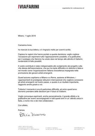 Una collaborazione durevole di reciproca soddisfazione 2/2.