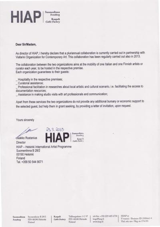 Exchange with HIAP (Helsinki)