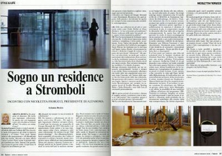 Article by Arianna Rosica, Flash Art Italia (2009)