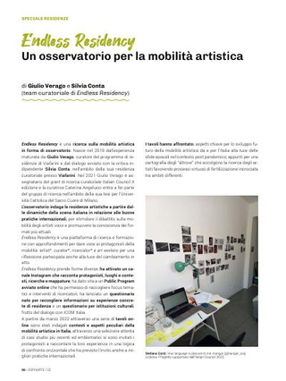 Article, Espoarte n. 122, 2023