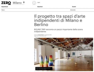 Articolo su Zero Milano di Annika Pettini