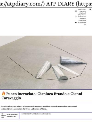 Fuoco incrociato Gianluca Brando e Gianni Caravaggio