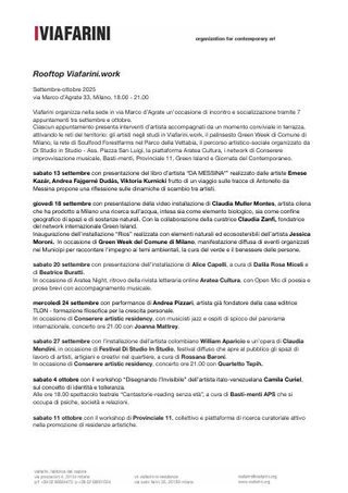 Comunicato stampa