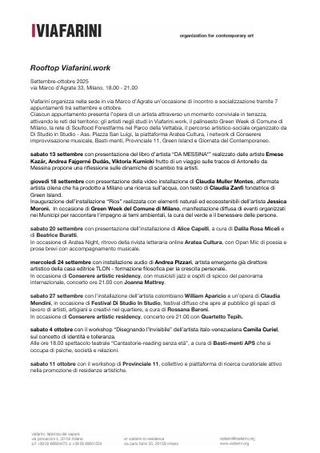 Comunicato stampa