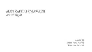 Alice Capelli, Donkey's Tail