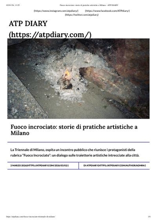 Articolo su ATP Diary, marzo 2026