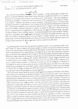 Le prove di stampa del grafico Massimo Costa