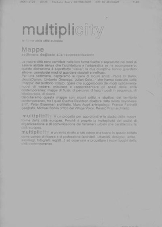 Mappe, organizzazione