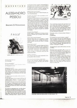Recensione di Giacinto Di Pietrantonio su Flash Art