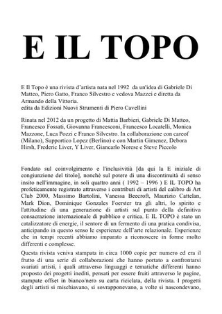 E il Topo, comunicazione, italiano